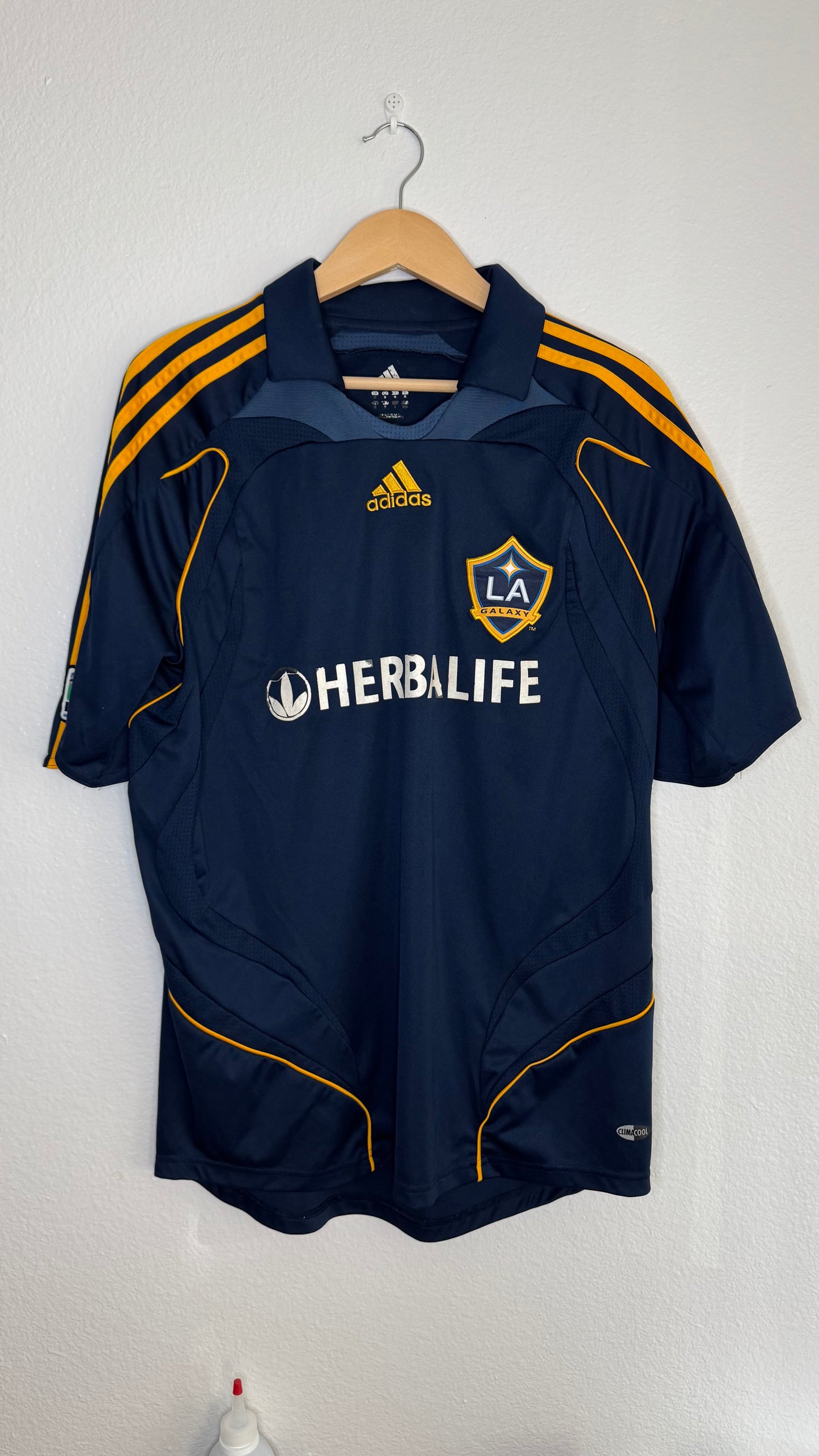 LA Galaxy 2007/08 Away David Beckham Shirt (M)