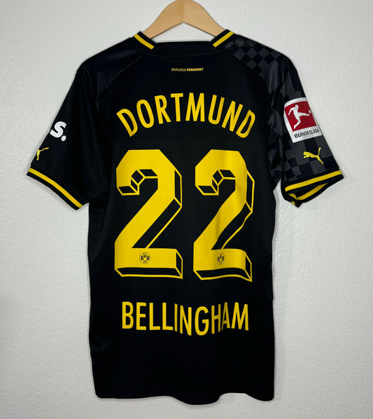Borussia Dortmund 2022/23 Away Jude Bellingham Shirt NWT (M)