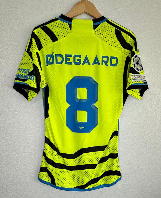 Arsenal 2023/24 Away Player Issue Martin Ødegaard Shirt NWT (S)