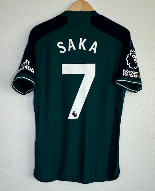 Arsenal 2023/24 Third Player Issue Bukayo Saka Shirt NWT (S)
