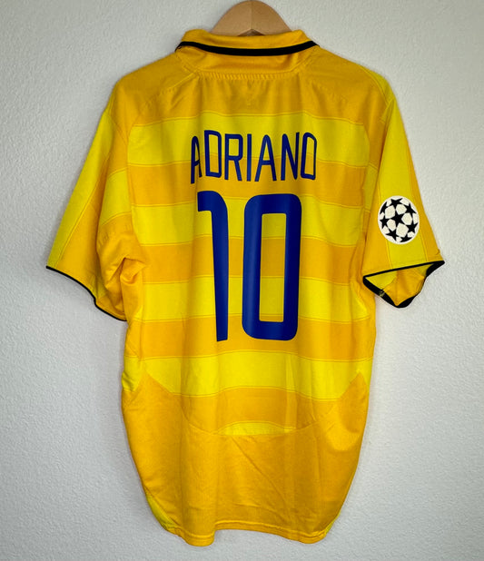 Inter Milan 2003/04 Away Adriano Shirt (L)