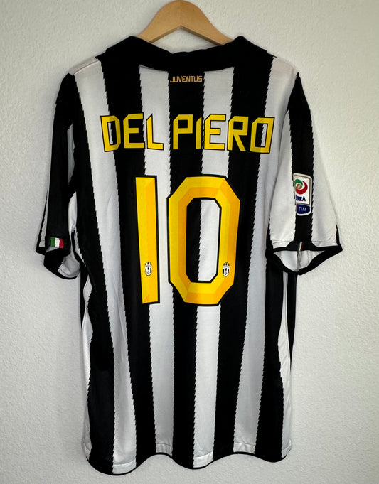 Juventus 2010/11 Home Alessandro Del Piero Shirt (XL)