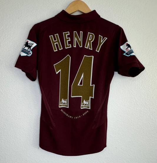 Arsenal 2005/06 Home Thierry Henry Shirt (YL)